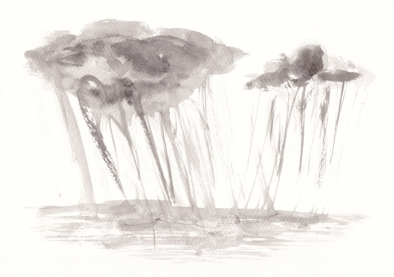 Imaginary Storm in Grey