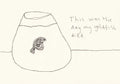 This was the day my goldfish died